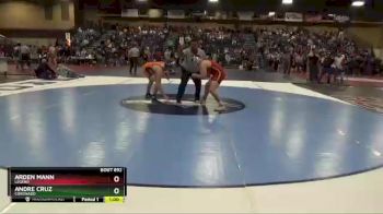 170 lbs Cons. Round 3 - Arden Mann, Legend vs Andre Cruz, Coronado