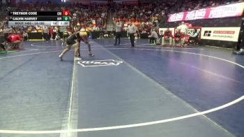 1A-165 lbs Cons. Round 4 - Treynor Cose, Coon Rapids-Bayard vs Calvin Harvey, Kingsley-Pierson