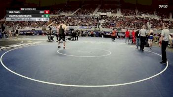 215-D3 1st Place Match - Devin Kinlicheenie, Snowflake High School vs Jax Finch, Cactus Shadows High School