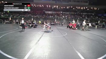 75 lbs Consi Of 16 #2 - Dean Eckert, Red Nose vs Matthew Mullaney, Central Youth Wrestling