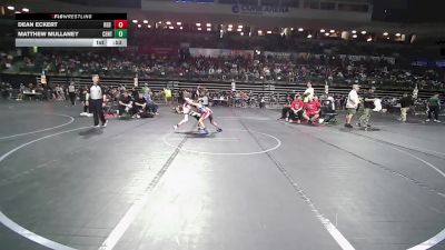 75 lbs Consi Of 16 #2 - Dean Eckert, Red Nose vs Matthew Mullaney, Central Youth Wrestling