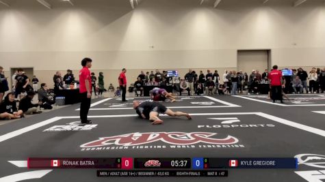 Ronak Batra vs Kyle Gregiore 2025 ADCC Niagara Open