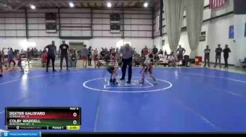 55 lbs Round 1 (8 Team) - Colby Waddell, BEASTWORKS WC vs Dexter Galofaro, SCANLAN WA