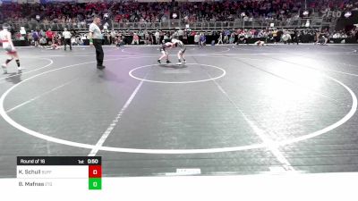 58.4-63.1 lbs Round Of 16 - Katilyn Schull, Buffalo Youth Wrestling vs Bella Mafnas, 2TG