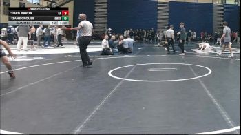 127 lbs Quarterfinal - Jack Baron, Germantown Academy vs Zane Crouse, Bishop McDevitt