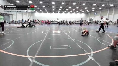 56 lbs Rr Rnd 2 - Ryan Amorim, MF Purge Elite - EL vs Jordan Simone, Apache - EL