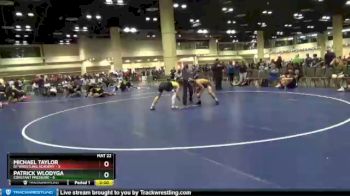 120 lbs Round 2 (10 Team) - Michael Taylor, D1 Wrestling Academy vs Patrick Wlodyga, Constant Pressure