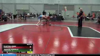 145 lbs 4th Wrestleback (16 Team) - Clayton Jones, Michigan Blue vs Pierson Manville, Pennsylvania