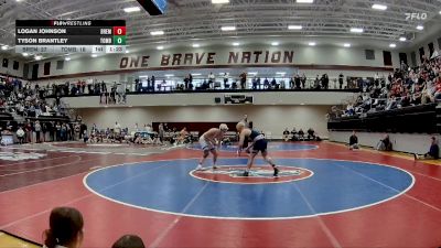 150 lbs Semis & 3rd Wb (16 Team) - Logan Johnson, Bremen vs Tyson Brantley, Toombs County