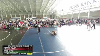 77 lbs Quarterfinal - Mearah Tilley, Sublime Wrestling Academy vs River Smith, Champions Wrestling Club