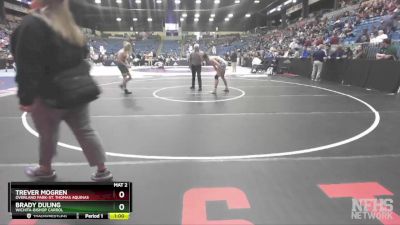 5A-150 lbs Cons. Round 2 - Trever Mogren, Overland Park-St. Thomas Aquinas vs Brady Duling, Wichita-Bishop Carrol