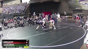 120 lbs Round 4 (6 Team) - Tucker Driggs, Kansas Copperhead vs Cohen Racine, North Dakota 2
