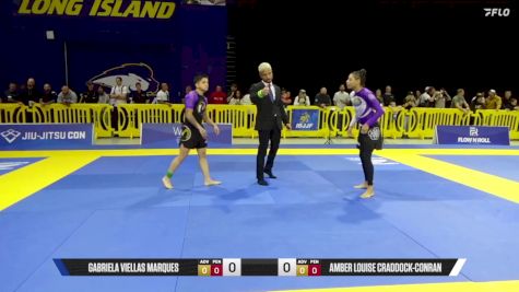 Amber Louise Craddock-Conran vs Gabriela Viellas Marques 2025 Pan IBJJF Jiu-Jitsu No-Gi Championship