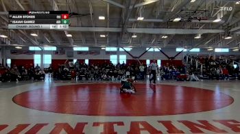 125 lbs Champ. Round 1 - Allen Stokes, Fort Hays State vs Isaiah Gamez, Adams State