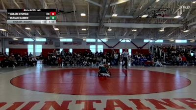 125 lbs Champ. Round 1 - Allen Stokes, Fort Hays State vs Isaiah Gamez, Adams State