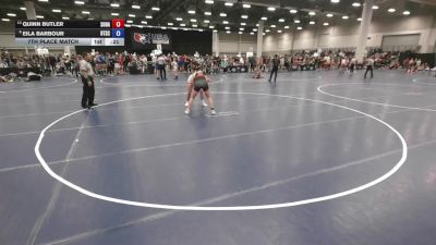 145 lbs 7th Place Match - Eila Barbour, Beat The Streets Chicago-Avondale vs Quinn Butler, South Dakota