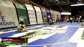 150 Class 2 lbs Cons. Round 2 - Carter Pyatt, Potosi vs Gage Gross, Ste. Genevieve