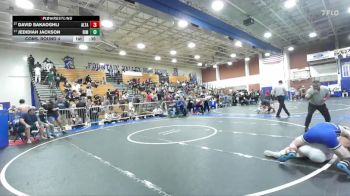 157 lbs Cons. Round 4 - Jedidiah Jackson, Rim Of The World vs David Sakaoghli, Alta Loma
