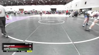 215C Champ. Round 1 - Graham Gass, Pine Creek vs Kaiden Marshall, Topeka-Washburn Rural HS