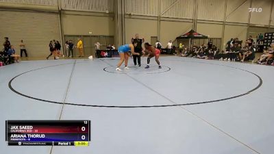 235 lbs Round 1 (16 Team) - Jax Saeed, California Red vs Ariana Thorud, Minnesota