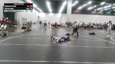 140/145 Round 2 - Emalee Poore, 2TG vs Givyn Dyer, Mighty Warriors Wrestling