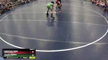 80 lbs Round 1 (6 Team) - Julian Medina, Illinois Gold vs Christian West, Kansas Rattlers