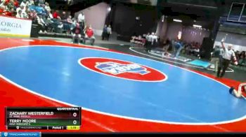1 lbs Quarterfinal - Zachary Westerfield, St. Anne-Pacelli vs Terry Moore, Holy Innocent`s