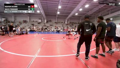 170 lbs Rr Rnd 2 - Keaton Jacobs, Indiana Outlaws Gray vs Maxx Fesinger, Evil Empire