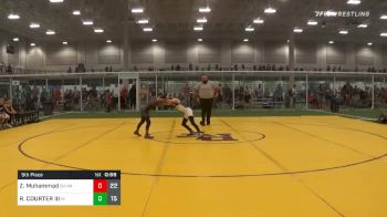 75 lbs 5th Place - Zayd Muhammad, Team Hammer-OH vs RAYMOND COURTER III, Michigan