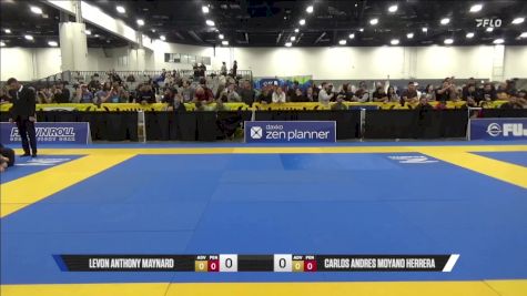 Carlos Andres Moyano Herrera vs LeVon Anthony Maynard 2025 World IBJJF Jiu-Jitsu No-Gi Championship