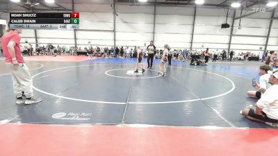 95 lbs Rr Rnd 2 - Gavin Lamb, TDWC Maniacs Blue - MS vs Mason Regan, 84 Athletes - MS