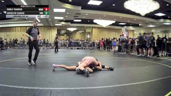 109 lbs Round Of 64 - Emily Ramos, Mountain Lion WC vs Jacelyn Casas, Threshold WC