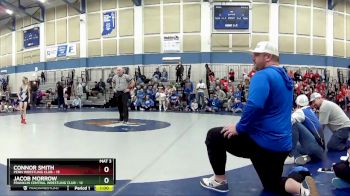 68 lbs Round 3 (3 Team) - Jacob Morrow, Franklin Central Wrestling Club vs Connor Smith, Penn Wrestling Club