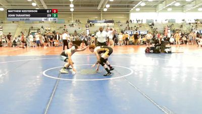 113 lbs Rr Rnd 1 - Matthew Kesterson, BC Predators - HSB vs John Tarantino, Shore Thing Surf - HSB