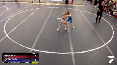 64-69 lbs Round 2 - Gwen Gross, WI vs Crosby Smith, MN