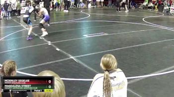 107 lbs Cons. Round 1 - McKinley Segelke, Minden Wrestling Club vs Magdalena Street, Midwest Destroyers Wrestling Club