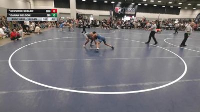 140 lbs Champ. Rd Of 16 - DeVonne Sesler, South Dakota vs Danan Nelson, Summit Wrestling Academy