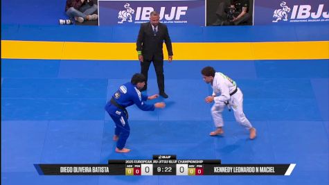 Kennedy Leonardo N Maciel vs Diego Oliveira Batista 2025 European Jiu-Jitsu IBJJF Championship