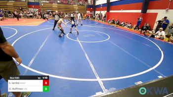 98 lbs Rr Rnd 2 - King Lamho, Wagoner Takedown Club vs Garrison Huffman, Vinita Kids Wrestling