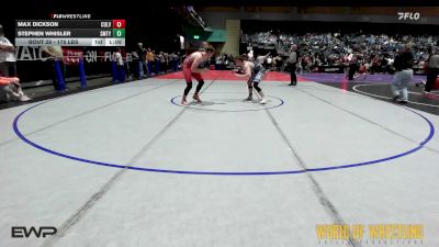 175 lbs Round Of 32 - Max Dickson, Culver Mat Club vs Stephen Whisler, Smitty's Barn