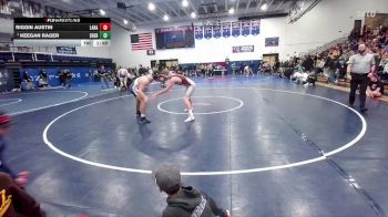 175 lbs Semifinal - Keegan Rager, Sheridan vs Riggin Austin, Laramie