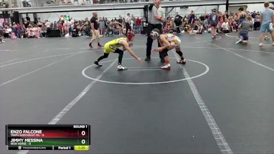 88 lbs Round 1 (6 Team) - Logan Barry, Terps Northeast MS vs Zachary Boudreau, Iron Horse