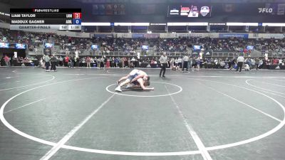 192 lbs Quarterfinal - Liam Taylor, Lions Wrestling Club vs Maddux Gagner, Ashland-Greenwood