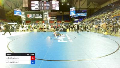 190 lbs Consolation - Daniel Moylan, CA vs Tanner Hodgins, NJ