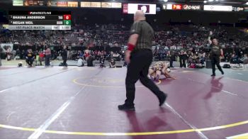 190 lbs 1st Place Match - Shauna Anderson, Thunder Ridge vs Megan Weil, Burns