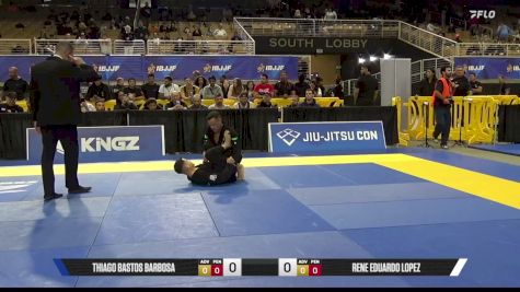 Rene Eduardo Lopez vs Thiago Bastos Barbosa 2026 Pan Jiu Jitsu IBJJF Championship