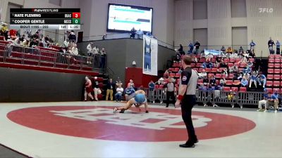 285 lbs Semifinal - Nate Fleming, Battle Ground Academy vs Cooper Gentle, McCallie School