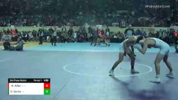 3A-126 lbs 3rd Place Match - Kaiden Ailey, Blackwell vs Dustin Duran, Jay