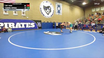 285 lbs Semifinal - Sky Vang, McLane vs Samuel Ortega, R.F. Kennedy