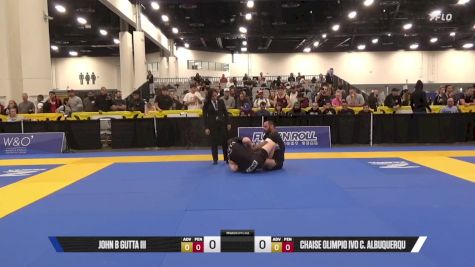 John B Gutta III vs Chaise Olimpio Ivo C. Albuquerqu 2025 World IBJJF Jiu-Jitsu No-Gi Championship